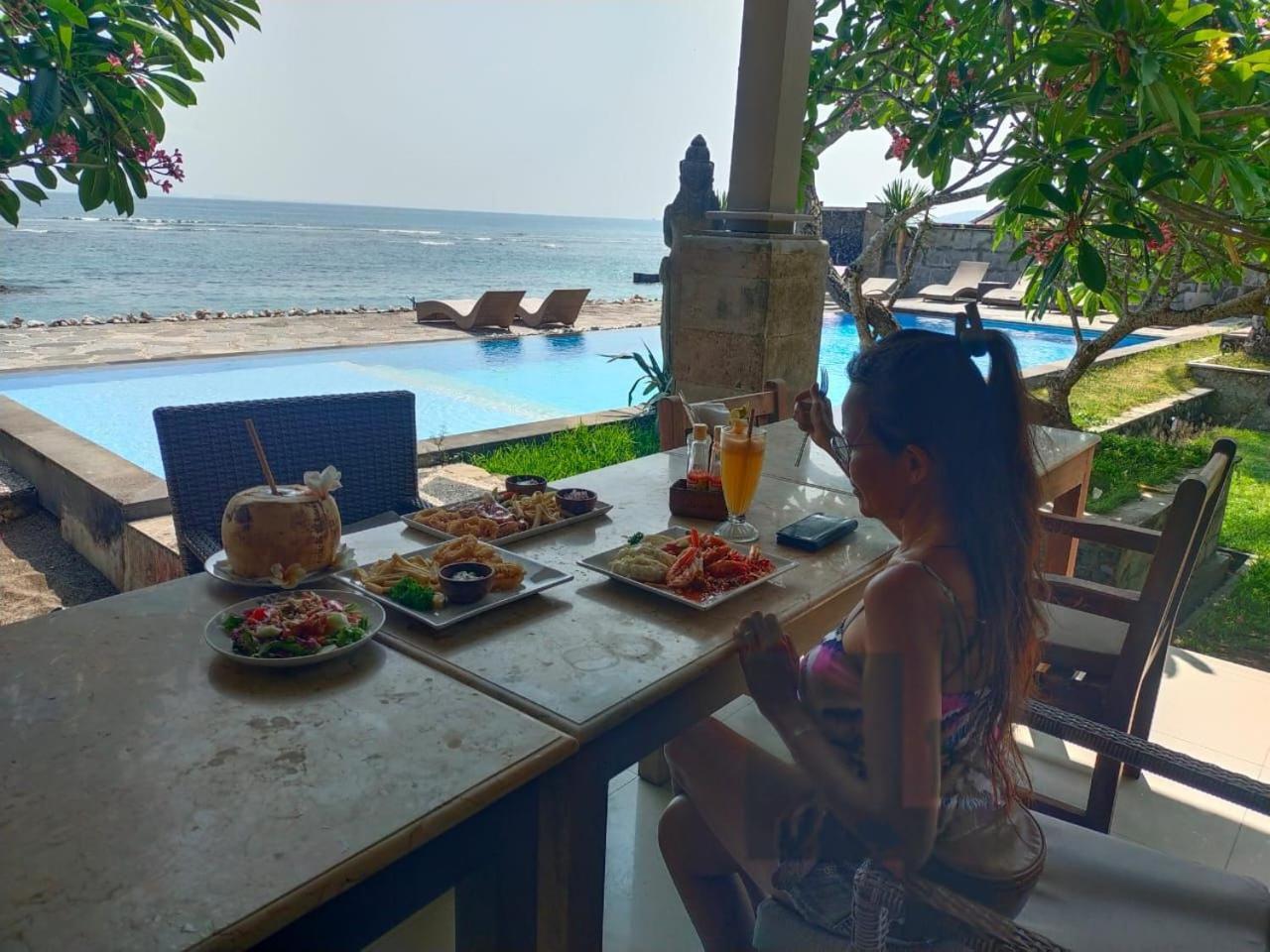 Ganesh Beach Hotel Candi Dasa  Luaran gambar